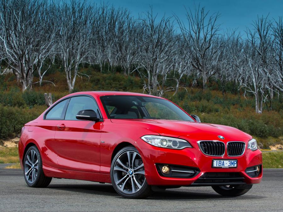  BMW 220i Coupe Sport Line 2014 года  (AU) (фото 6 из 9)